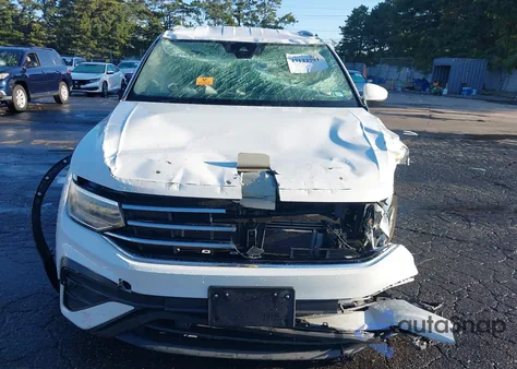 2022 Volkswagen Tiguan 2.0T Se from USA, damaged, VIN 3VV2B7AX9NM171729